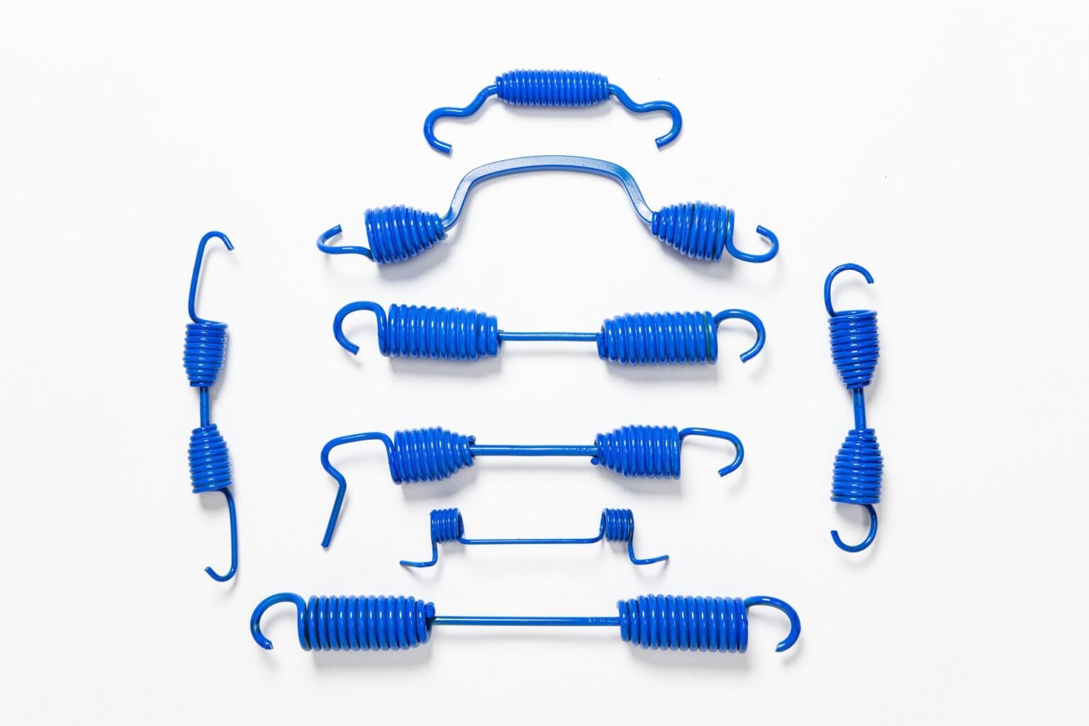 Painted brake springs